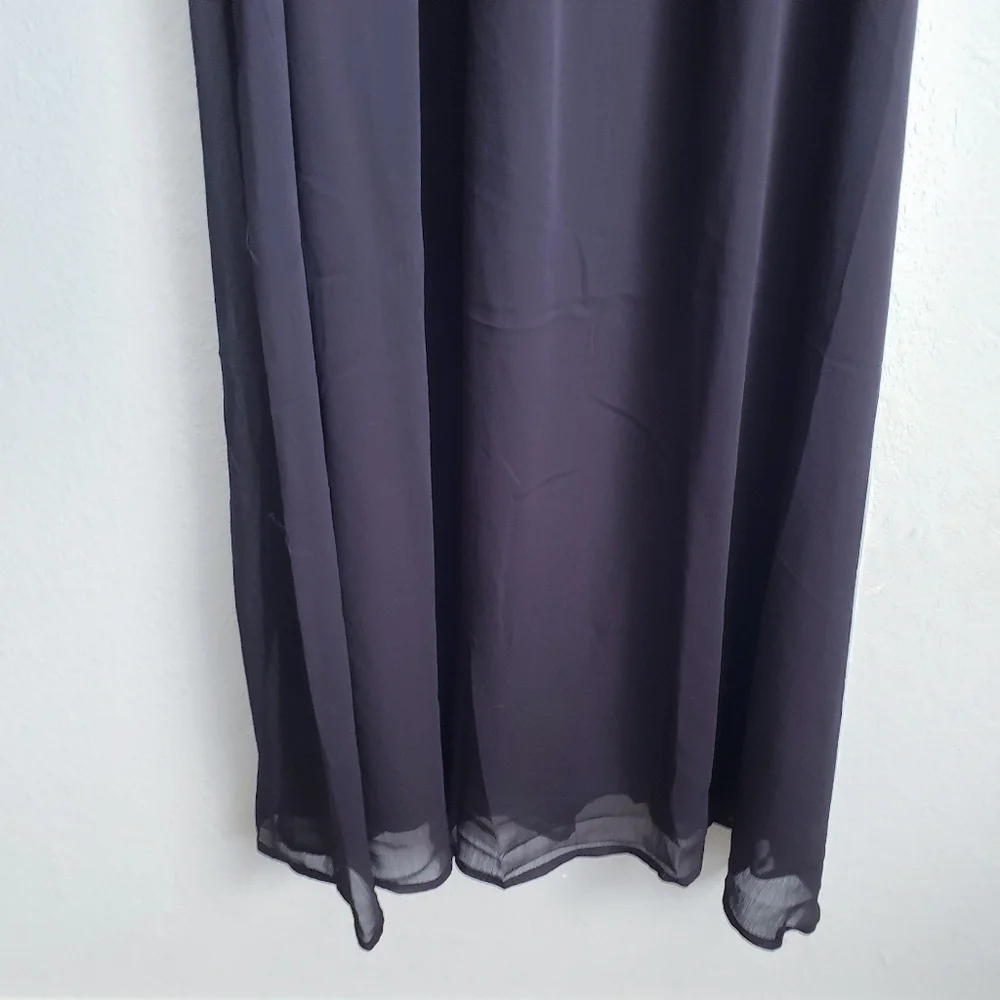 Baltic Born Dione Long Sleeve Black Midi Dress - Picture 4 of 6